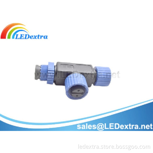 Tee Waterproof Connector 3 Way T Shape Outdoor application